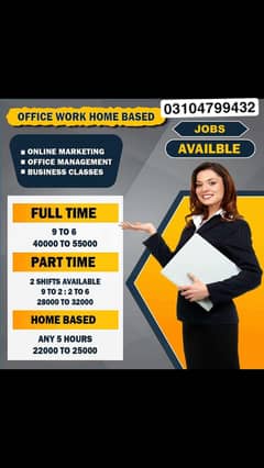 urgent need staff office work and offline work