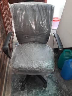 computer and study chair