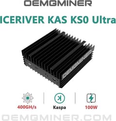 ks01 ultra kaspa miner 100w 400Gh