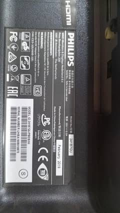 philips 24" borderless monitor