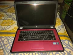 HP laptop for sell asking price 15000