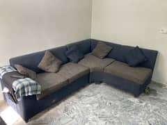 L shaped 5 seater sofa