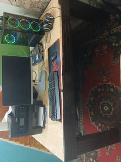 Just dining table with 6 chairs for sale
