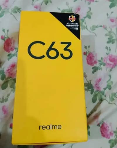 REAL ME C 63 ALL OK MOBILE WITH BOX.   03152364501