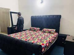 Black velvet bed set