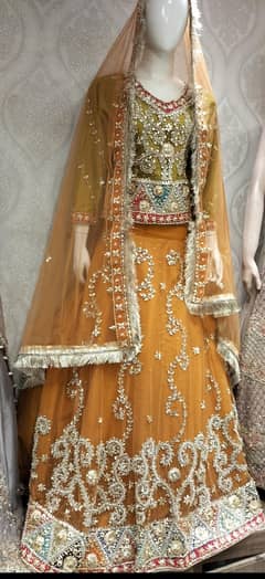 Bridal mahndi dress
