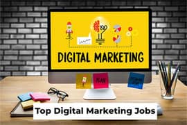 Female Marketing associate