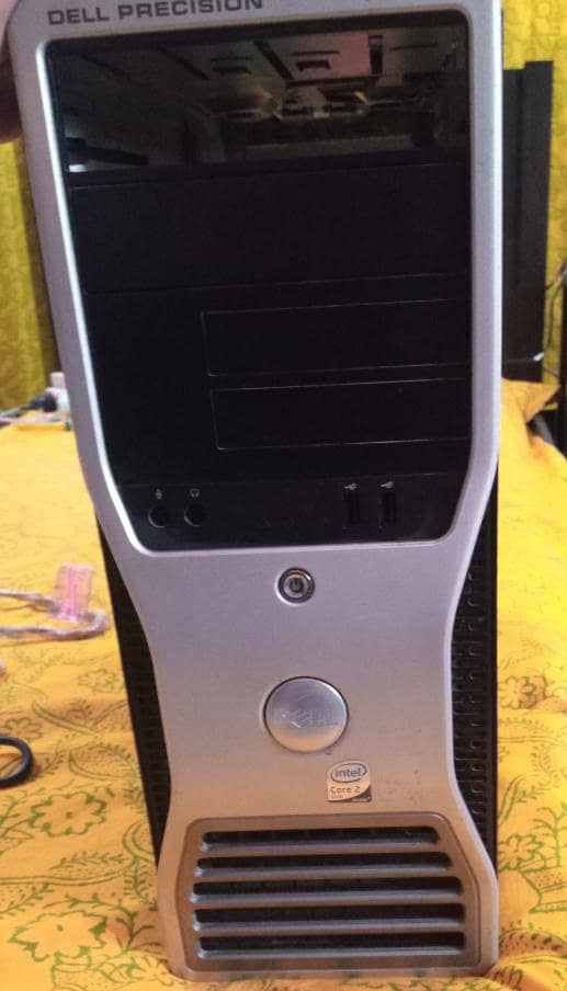 Dell casing with free motherboard Ram and processor gddr2 scrap 1