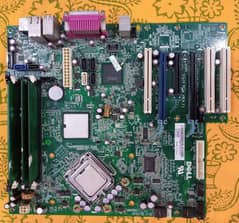 Dell casing with free motherboard Ram and processor gddr2 scrap