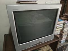 Sony Medium sized TV with and without TV tralley