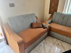 6 seater sofa set with 6 cushions