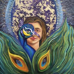 peacock lady
