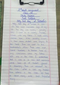Hand writing