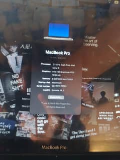 Macbook pro with normal condition, and orignal charger