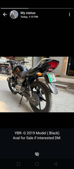 Yamaha motorcycle for sale