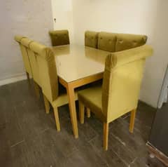 Dinning Table with 8 Chairs