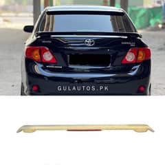 Car spoiler toyota corolla 2010 onwards