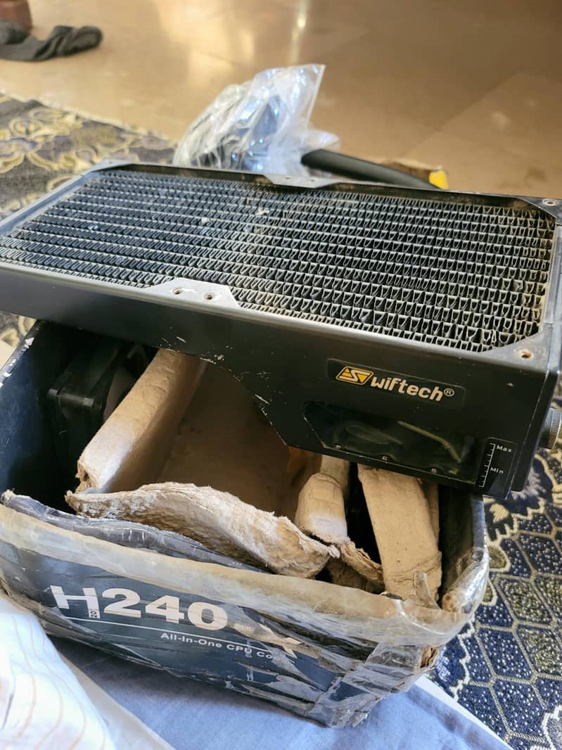 H240x cpu aio cooler all in one for intel and amd 6