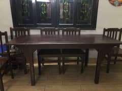 Foldable Dining Table With 6 Chairs