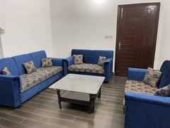 Seven Seater Sofa Set With Table