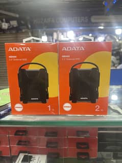 Adata external hard drives 1TB 2TB