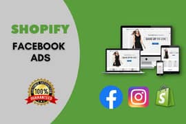 Designing shopify store, Run facebook ads.