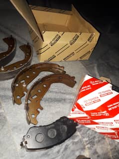 toyota yaris front and back brake pads