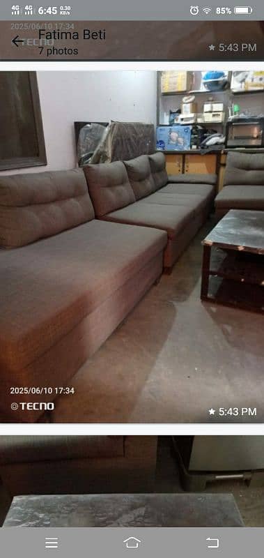 sofa set with center table 3
