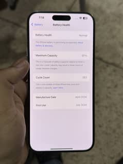 Iphone 15 pro max jv natural titanium