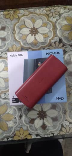 Nokia 106 mobile  new mobile just Box open one year warranty