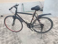 Black Road Bike