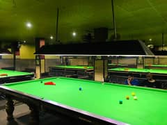 2 Shender Snooker Slate Tables (Steel Pockets + Slate Tables)