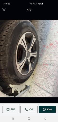 rims 14 for vitz city corolla