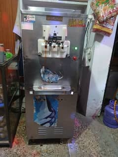 Ice cream machine selling