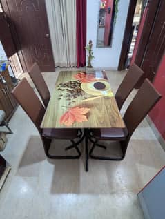 4-Seater Dining Table