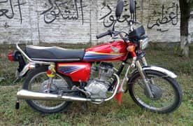 Honda 125 CG for sale Only Whatsapp 0322/6337/670