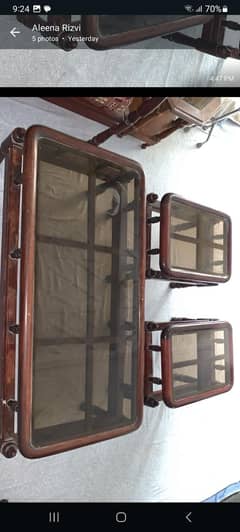 Center Tables & 2 Side Tables