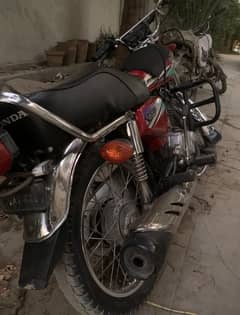 Honda CG-125 2014 Euro 2 Total Genuine HYD Number.