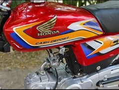 Honda CD70 24/25 model applied for