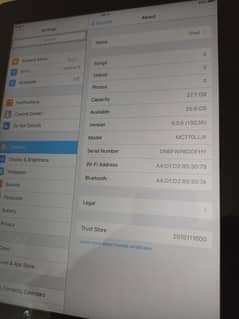 apple I pad 3 for sale 27gb capticity