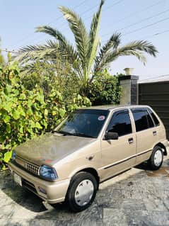 Suzuki Mehran VX 2014 | Total Genuine | Company Fitted AC | Gold Color