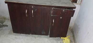 wooden divider