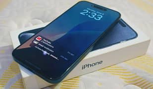 Apple iPhone 15 Pro Max – 256GB – Factory Unlocked (Blue Titanium)