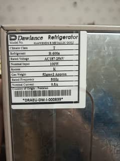 Dawlance small fridge