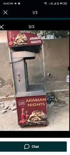 Shawarma Machine And Counter