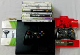 XBOX 360 E WITH COMPLETE ACCESSORIES