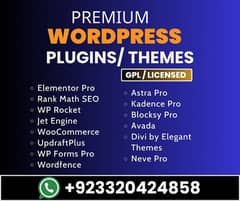Premium WordPress Themes & Plugins Bundle – Limited Time Offer!