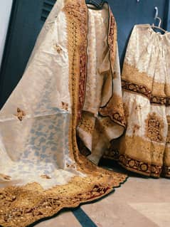 Designer Bridal dress for nikah valeema or events