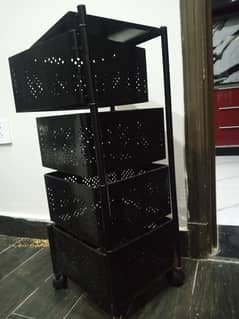 vegetables and fruits rack