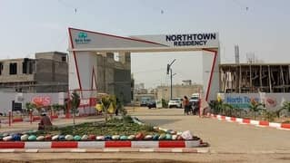 North Town Residency Ph-1 (Old Block) near 4k chowrangi